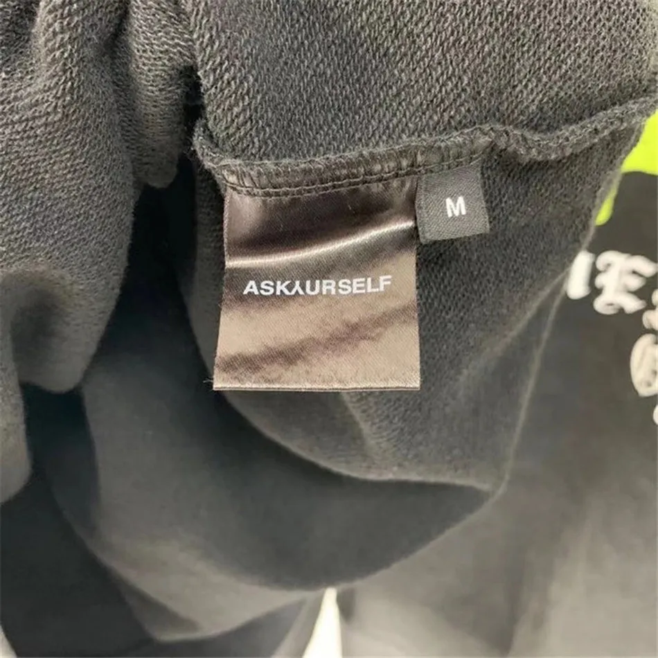 Флуоресцентная зеленая Шахматная Толстовка Askyurself V5 Для мужчин и женщин пуловер с