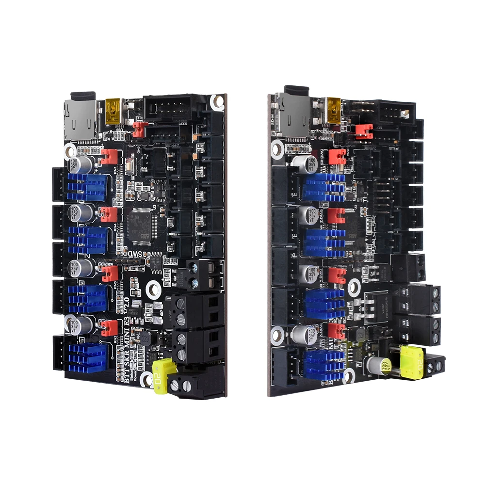 Материнская плата BIGTREETECH BTT SKR MINI E3 V2 32 бит встроенная TMC2209UART обновленная для Creality
