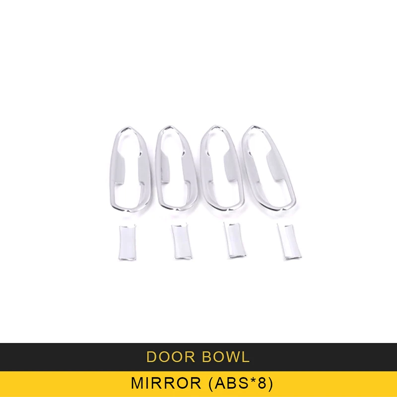 

CarManGo For Ford Edge 2015 Car Styling Door Bowl Door Wrist Cover Trim Frame Sticker Exterior Accessories