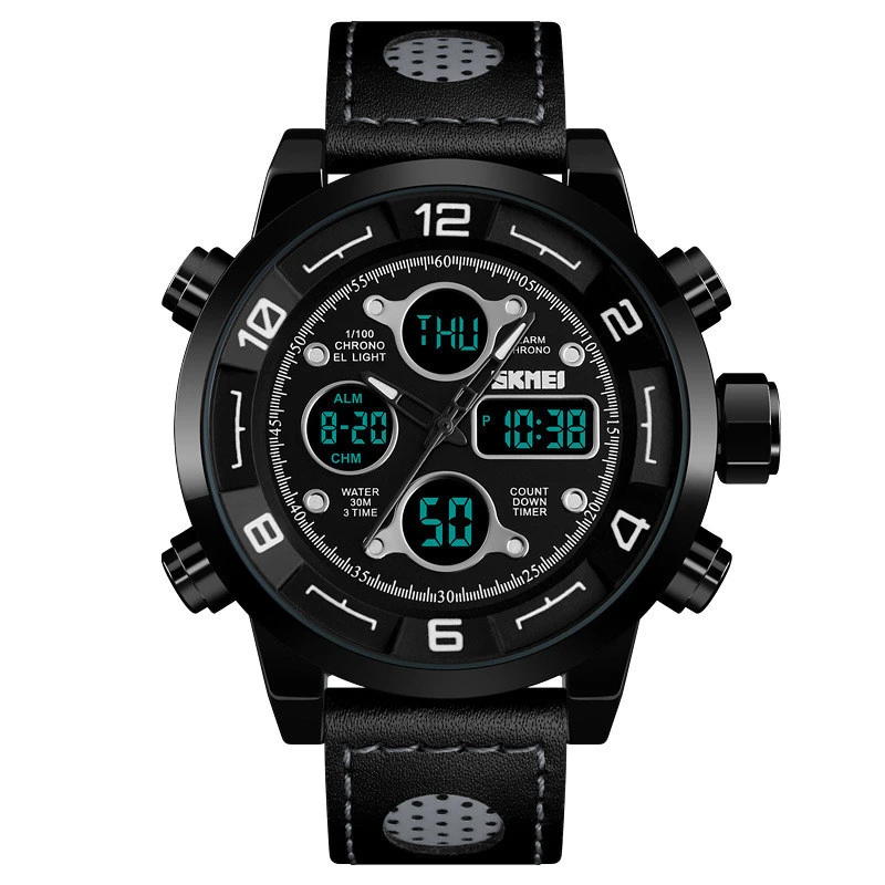 Время красивый человек на открытом воздухе водонепроницаемый три времени