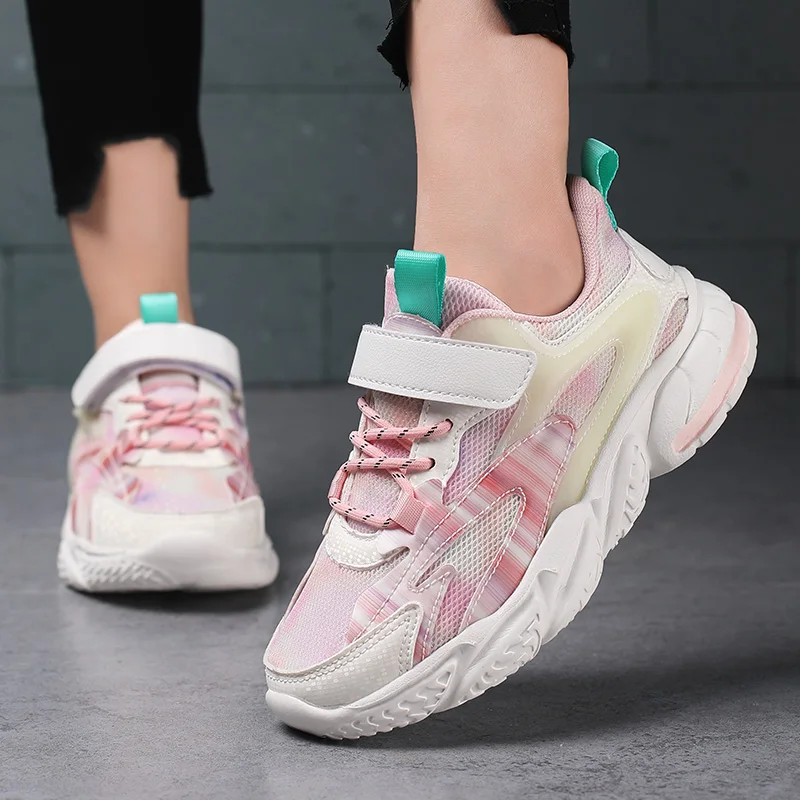 

Best Selling Kid Sneakers For Boys Brand Fashion Children Girls Running Shoes Soft Sole Kid Walking Shoes Children Sneakers Boys