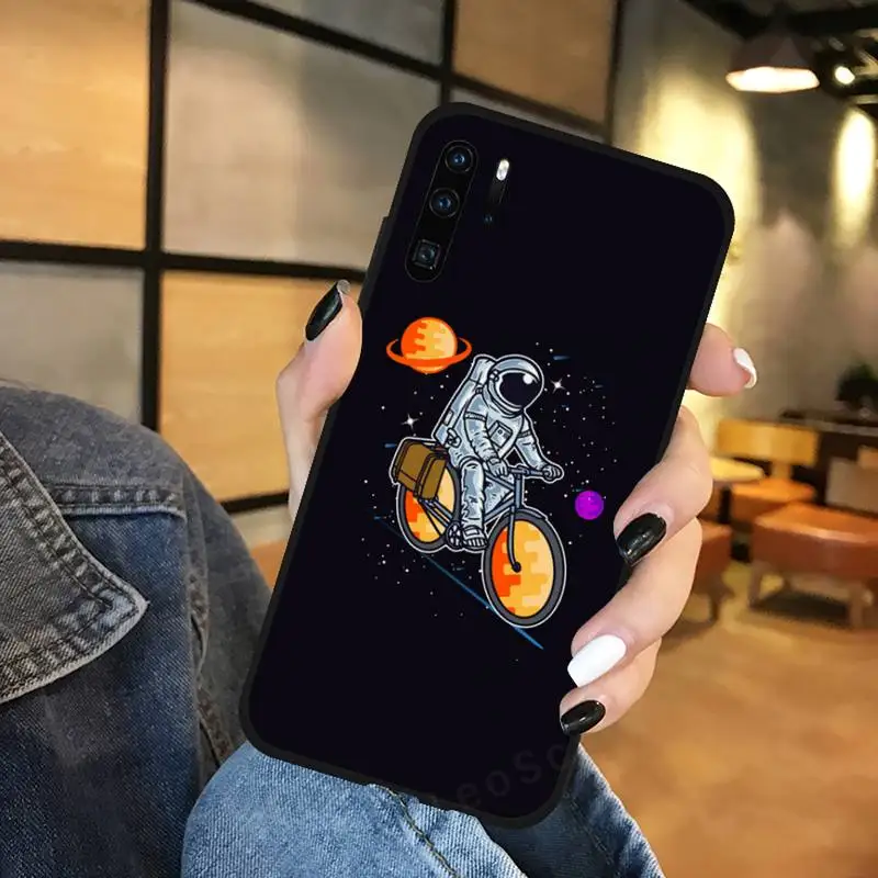 

astronaut Phone Case For Huawei Mate 10 20 Lite Pro Nova 5t Honor 8a 8x 9x 20 10 10i