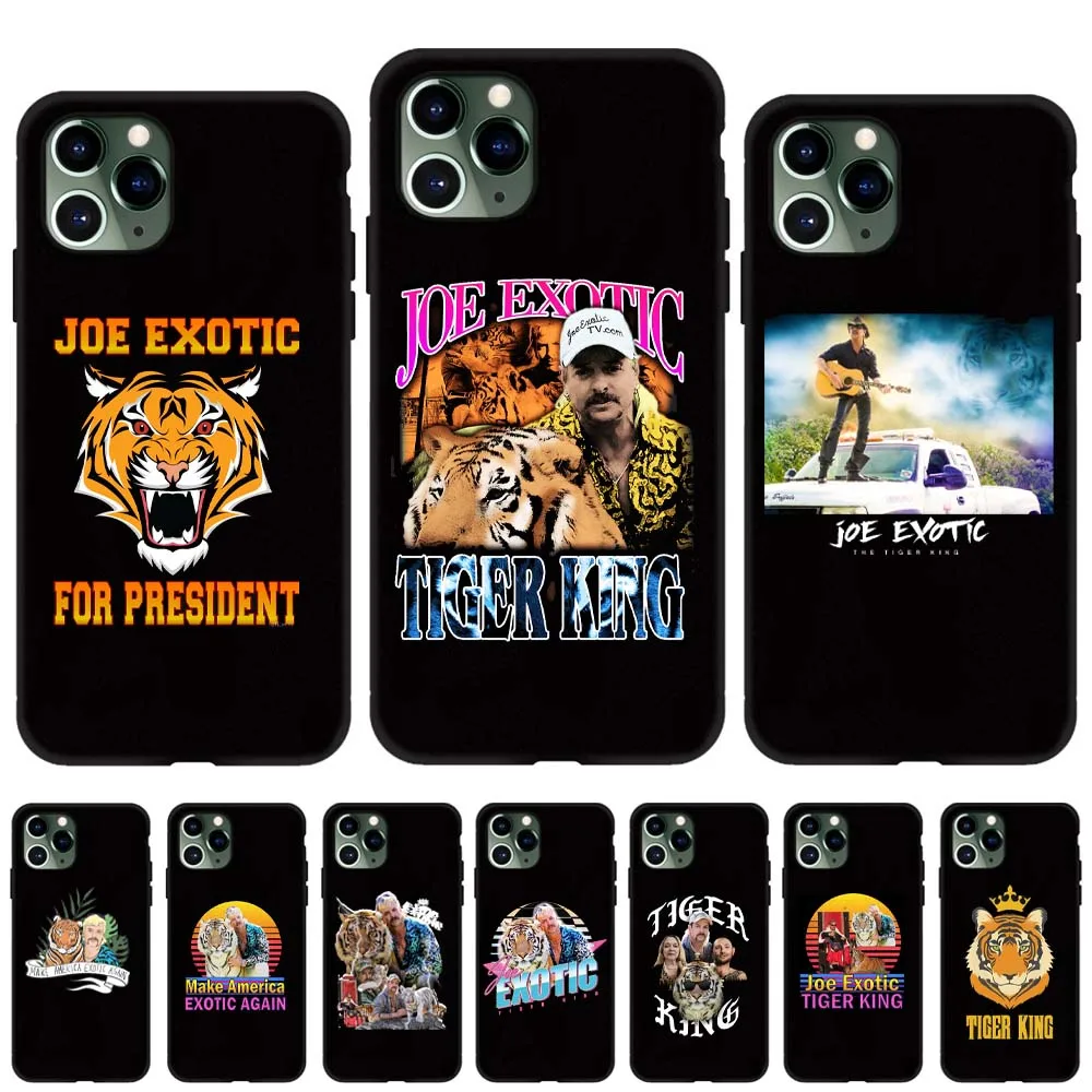 Чехол из ТПУ для телефона Joe Exotic Tiger King iPhone 12 mini 11Pro Max Xs Se 2020 X MAX Xr 6 6s 7 8 Plus 7p p 5s 11