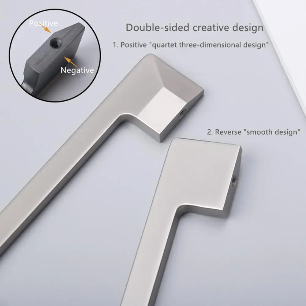 Современный простой свет роскошная ручка шкаф дверная скандинавский