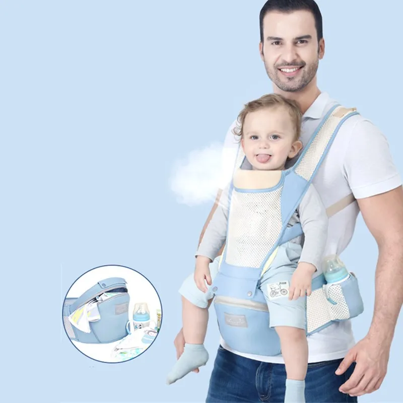 Сумка-кенгуру для новорожденных с талия спереди переноски младенцев детский