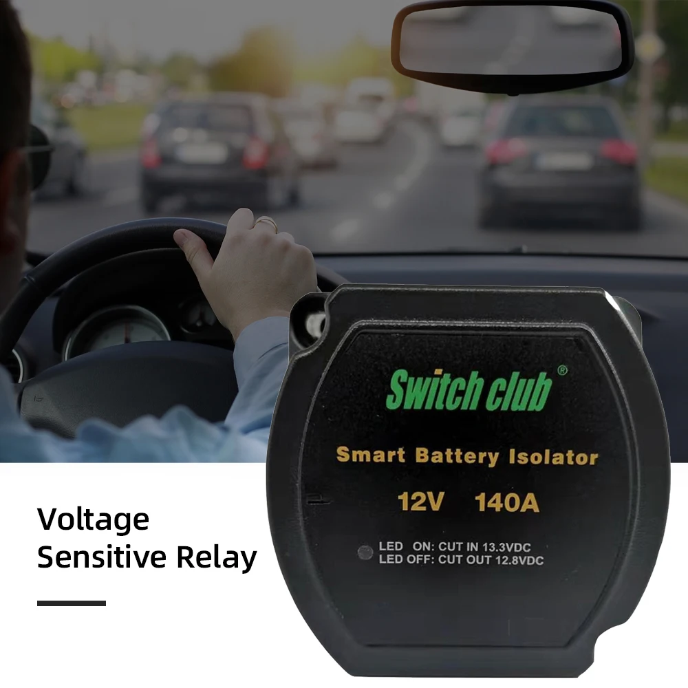 12 В 140A двойной изолятор батареи чувствительное напряжение реле VSR автоматическая