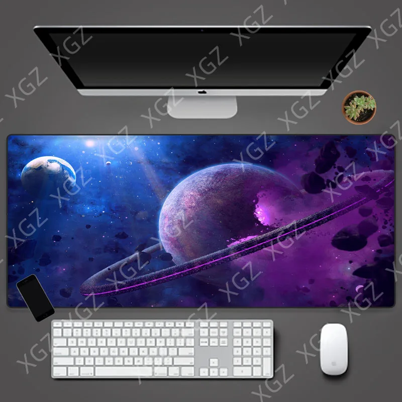 

Yuzuoan XL ночное звездное небо коврик для мыши нескользящий водонепроницаемый коврик для мыши игровой плеер Студенческая клавиатура Коврик дл...