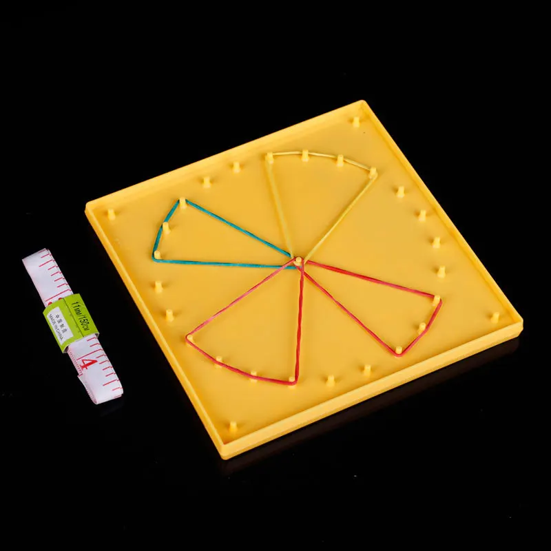 Детская развивающая игрушка Монтессори пластиковая пластина для ногтей