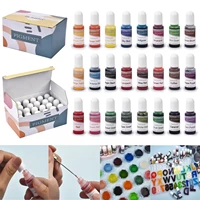 10ml colors pigment set resin kit diy epoxy resin mold candle pigment dye ink color essence liquid art diffusion jewelry making