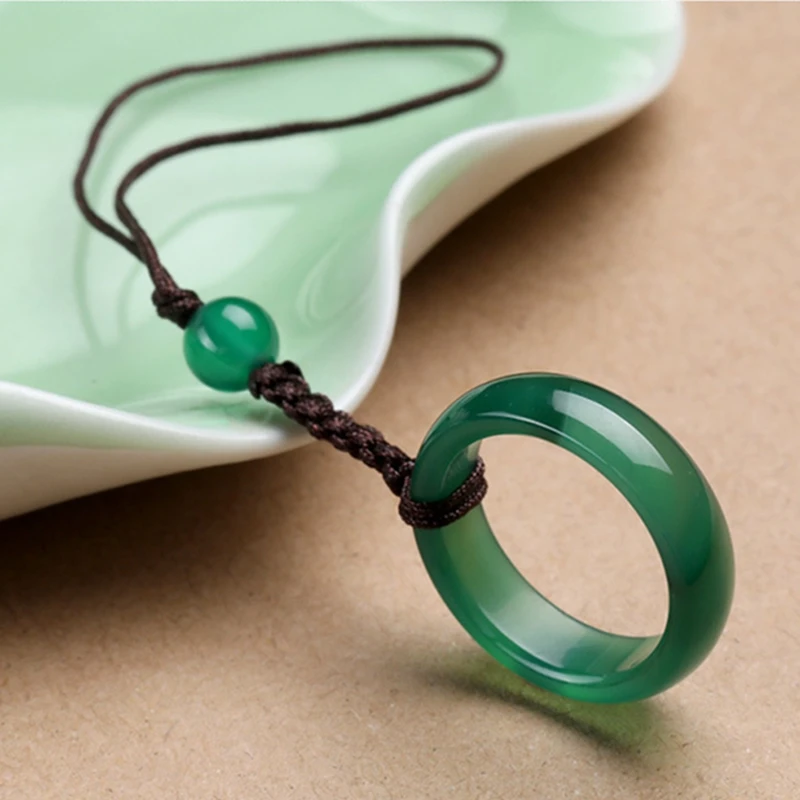 

Universal Agate Stone Short Style Finger Ring Mobile Phone Case Cover Straps Phone Lanyards