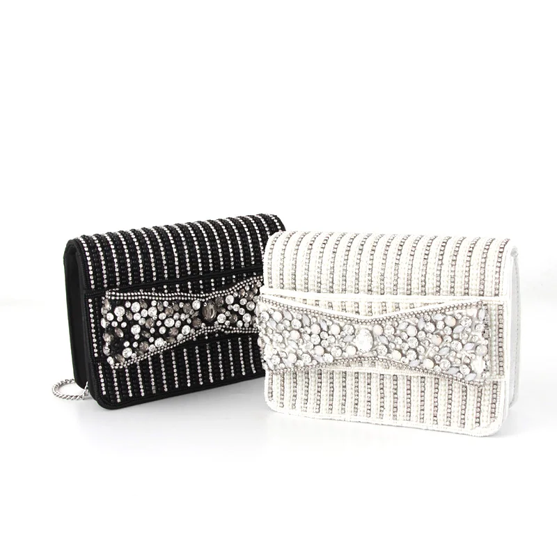 

Bag For Women Dazzling Rhinestone Color Hollow Out Clutches Bags Women Crystal Evening Bags Wedding Party Banquet Minaudiere Bag