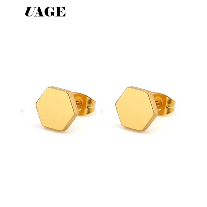 Мужские и женские серьги-гвоздики из нержавеющей стали | Украшения аксессуары