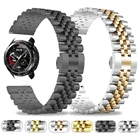 Ремешок металлический для наручных часов HONOR Watch ES GS Pro, роскошный браслет из нержавеющей стали для HONOR Watch Magic 2, 20 мм 22 мм