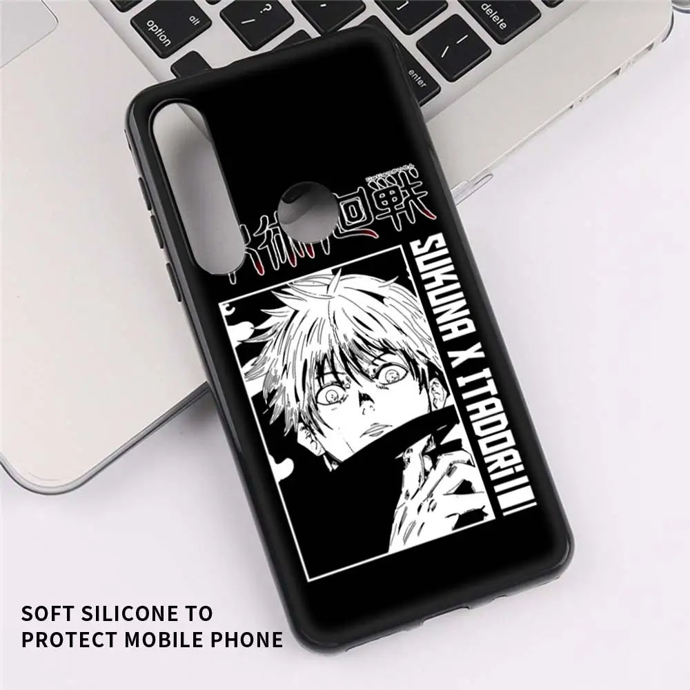 

Jujutsu Kaisen Anime Gojo Satoru Phone Case For Motorola Moto G9 Play One Fusion Plus G8 Power Lite Hyper Edge E6s Cover