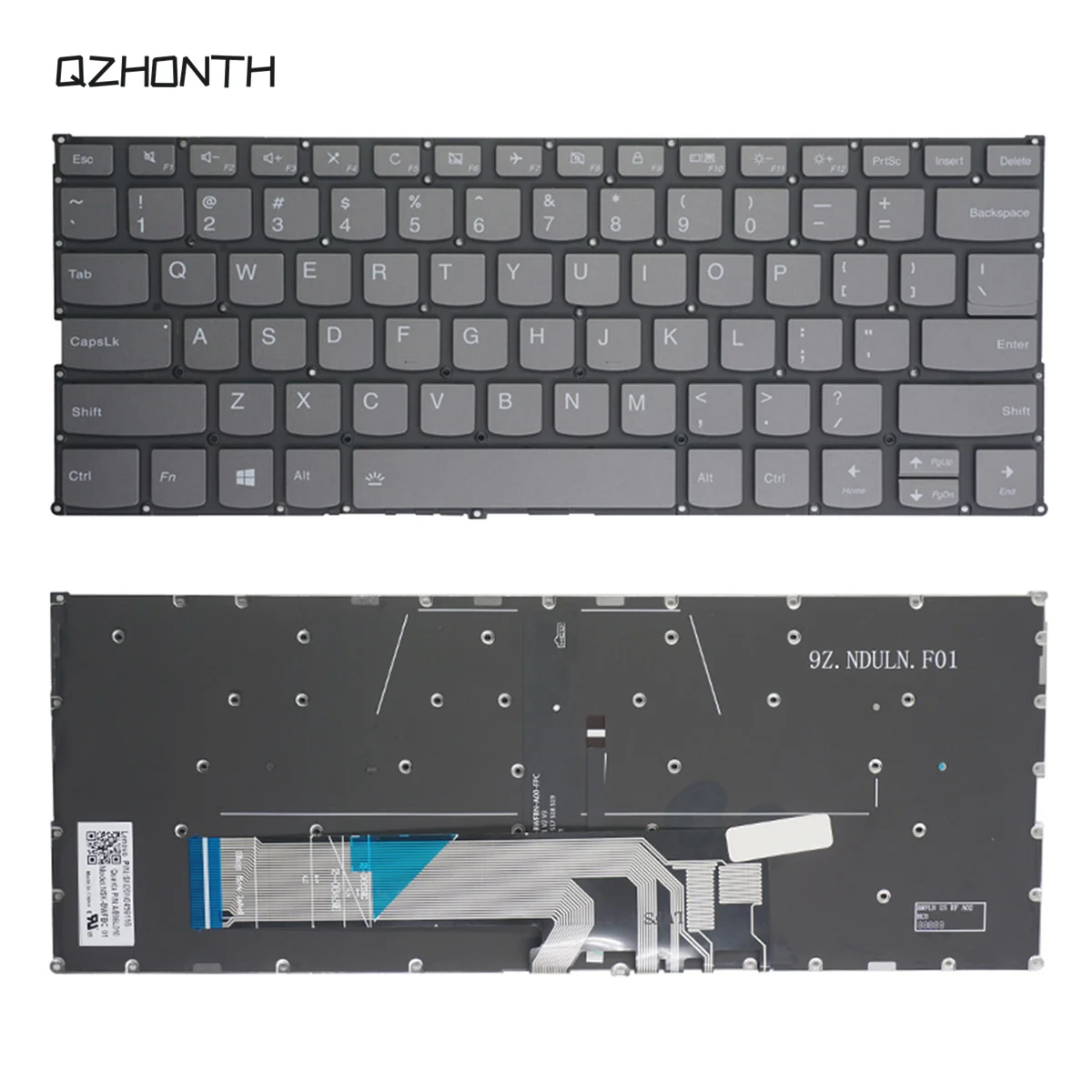

New Keyboard w/ Backlit For Lenovo Flex 6-14IKB 6-14ARR Yoga 530-14IKB 530-14ARR 730-13IKB 730-13IWL 730-15IKB 730-15IWL Series