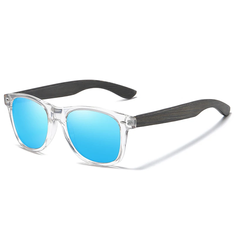 Солнцезащитные очки с бамбуковыми дужками для мужчин и женщин