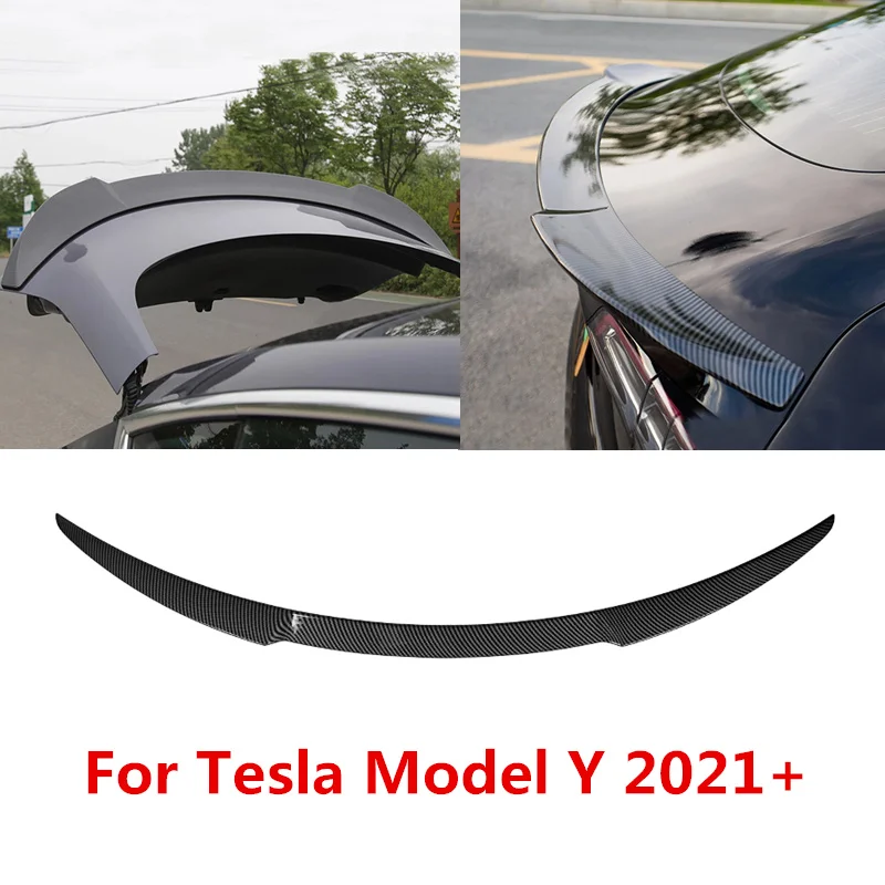 

Автомобильный Стайлинг, аксессуары для модели Tesla, спойлер из АБС-углеродного волокна для модели Tesla, спойлер 2020 2021 +