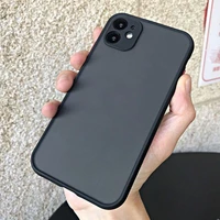camera lens protection phone case for iphone 11 13 pro max 12 mini x xs xr se2 matte transparent shockproof cover