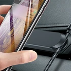 Магнитный автомобильный держатель для телефона, мини-подставка в форме полоски для iPhone 12 Pro Max, iPhone 12, 11 pro, Huawei, Xiaomi