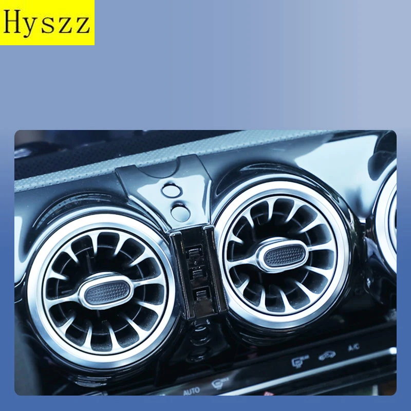 car phone stand for mercedes w177 v117 35 amg a200 220 a250 air vent mobile phone stand interior accessories mobile phone holder free global shipping