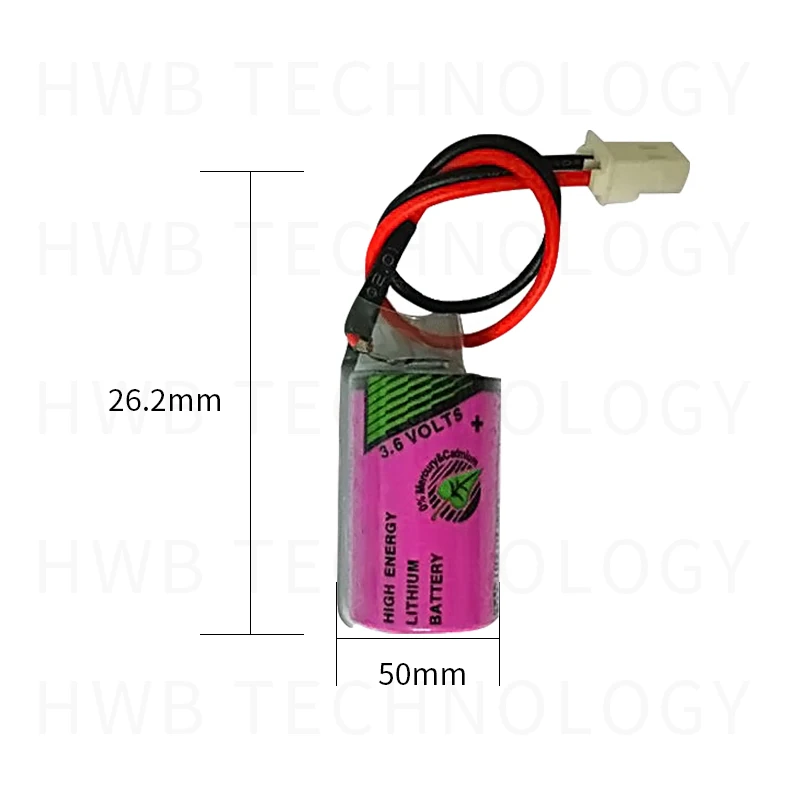 2 шт. оригинальный новый для тадиран TL2150 TL-2150 1/2AA ER14250 14250 3 6 V литиевая батарея PLC с