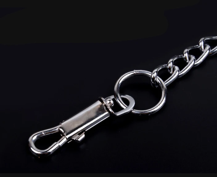 Металлическая цепь для маленьких средних и больших собак металлическая прогулок