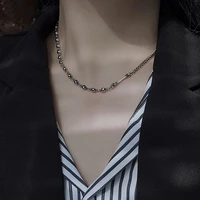 kinel 2020 new real 925 sterling silver necklace for women simple style silver 925 necklaces wedding party fine jewelry