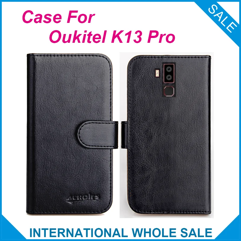 Оригинал! Чехол Oukitel K13 Pro чехол книжка 6 цветов кожаный бумажник для с отделениями