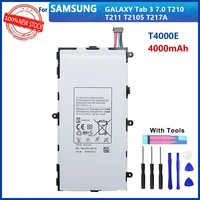 100 original t4000e 4000mah battery for samsung galaxy tab 3 7 0 t211 t210 t215 t217a t210r t2105 p3210 p3200 tablet tools