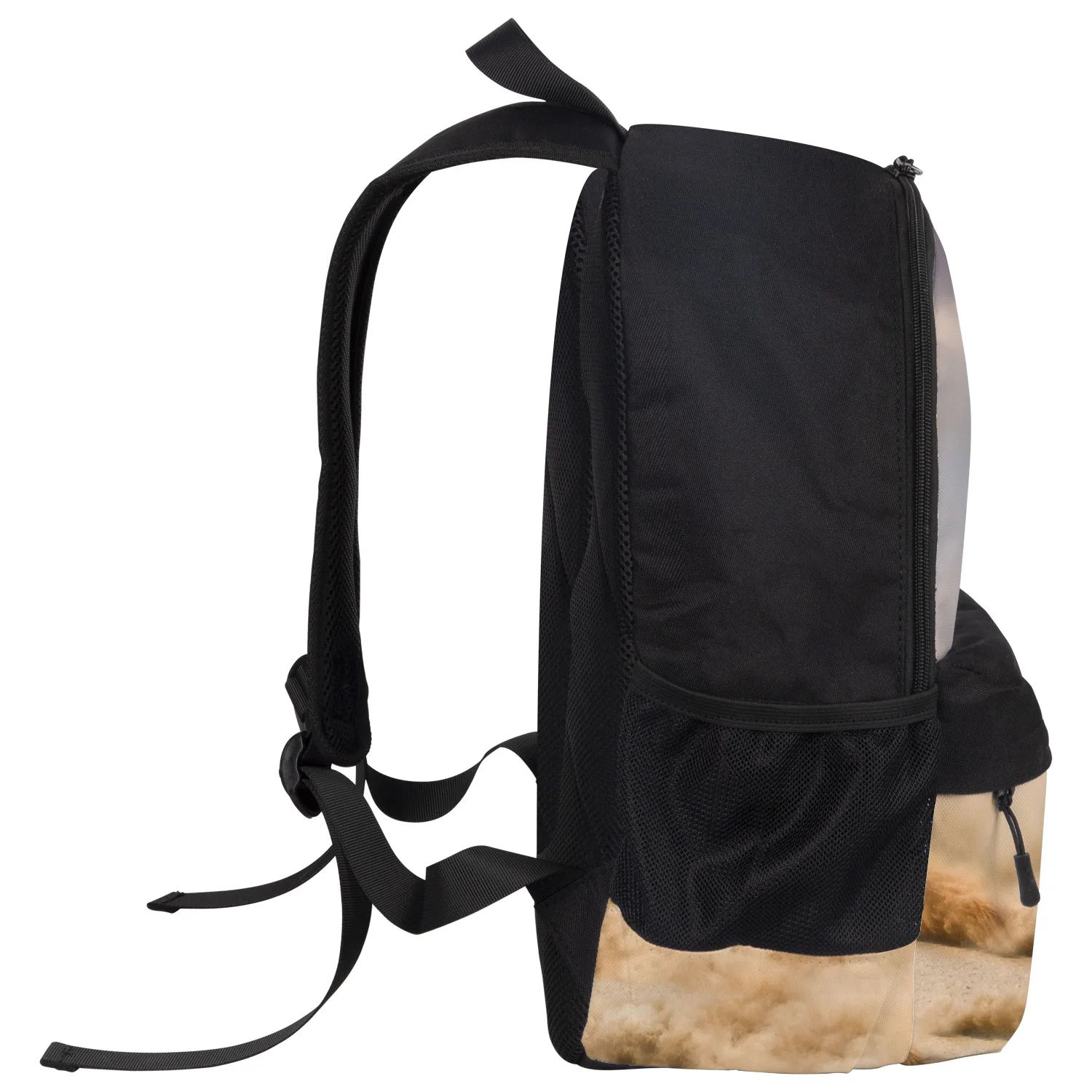 Running Wild Horse Backpack College Students Wear Resistance Laptop Book Bag Casual Sports Bags School |