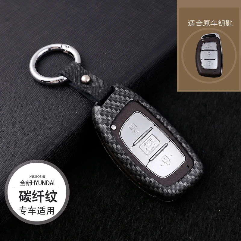 

Zinc Alloy Car Key For Hyundai Tucson Creta IX25 IX35 I20 I30 I40 IX20 Santa Fe Elantra Sonata Accent 2016 2017 2018