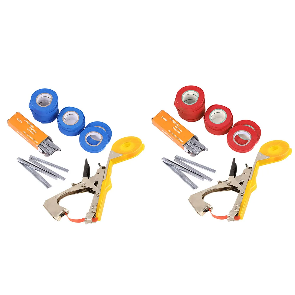 

Машина для связывания растений, садовая связка, тапетол, тапенер с 10 лентами для овощей, виноград помидор фиксация огурца, виноградной лозы, ...