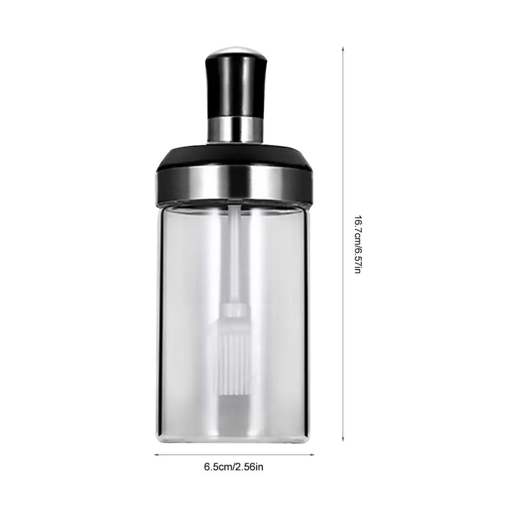 Стеклянная банка для специй бытовой контейнер приправы кухонный шейкер соли