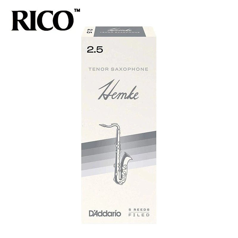 RICO Hemke Tenor Sax Reeds/саксофон Bb сила тростника 2 5 # 3 коробка [Бесплатная