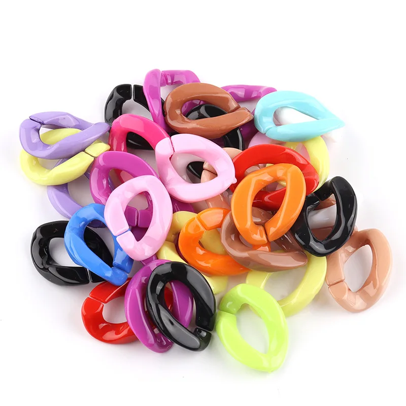 

Цепочка с подвеской из акрила, ювелирное изделие ручной работы для браслета, ожерелья, серьги, веревка для волос, брелок