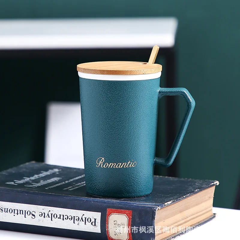 Креативная Подарочная кружка деловая офисная Бытовая керамика чашка с крышкой