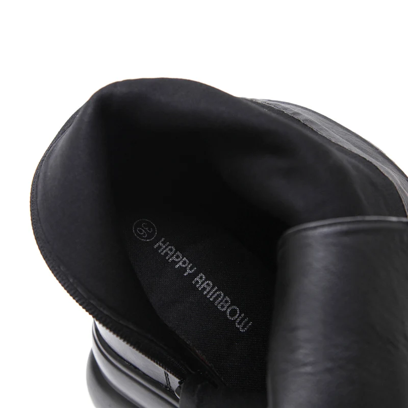 2019 Women Wedge 12cm High Heels luxury black sock help Boots Fetish Ankle Block Fall 5cm Platform Shoes Martin boots | Обувь