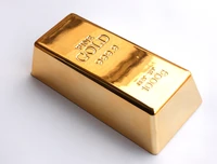 simulation gold brick gold bar model gold brick ornaments gold bar props gold brick decorative gold block home accessories