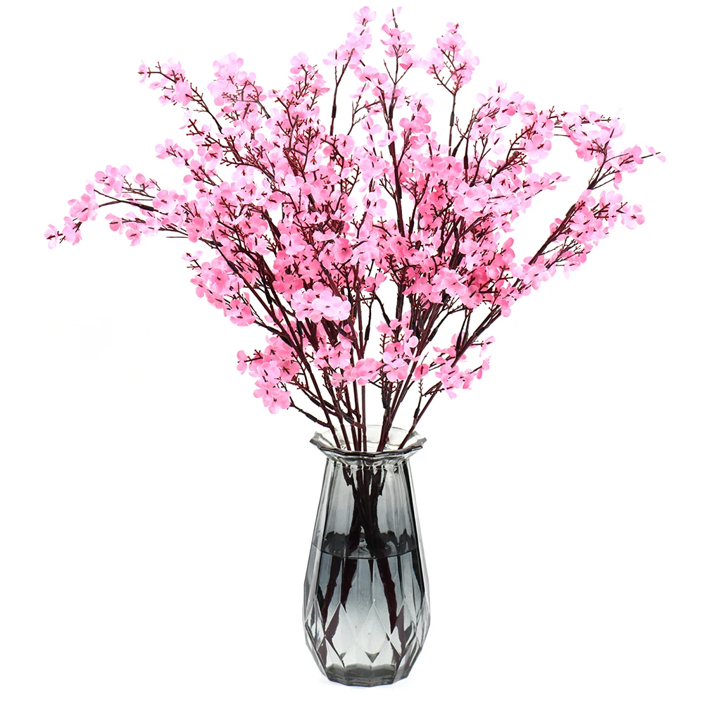 Искусственные цветы белая ветка высококачественные детские дышащие