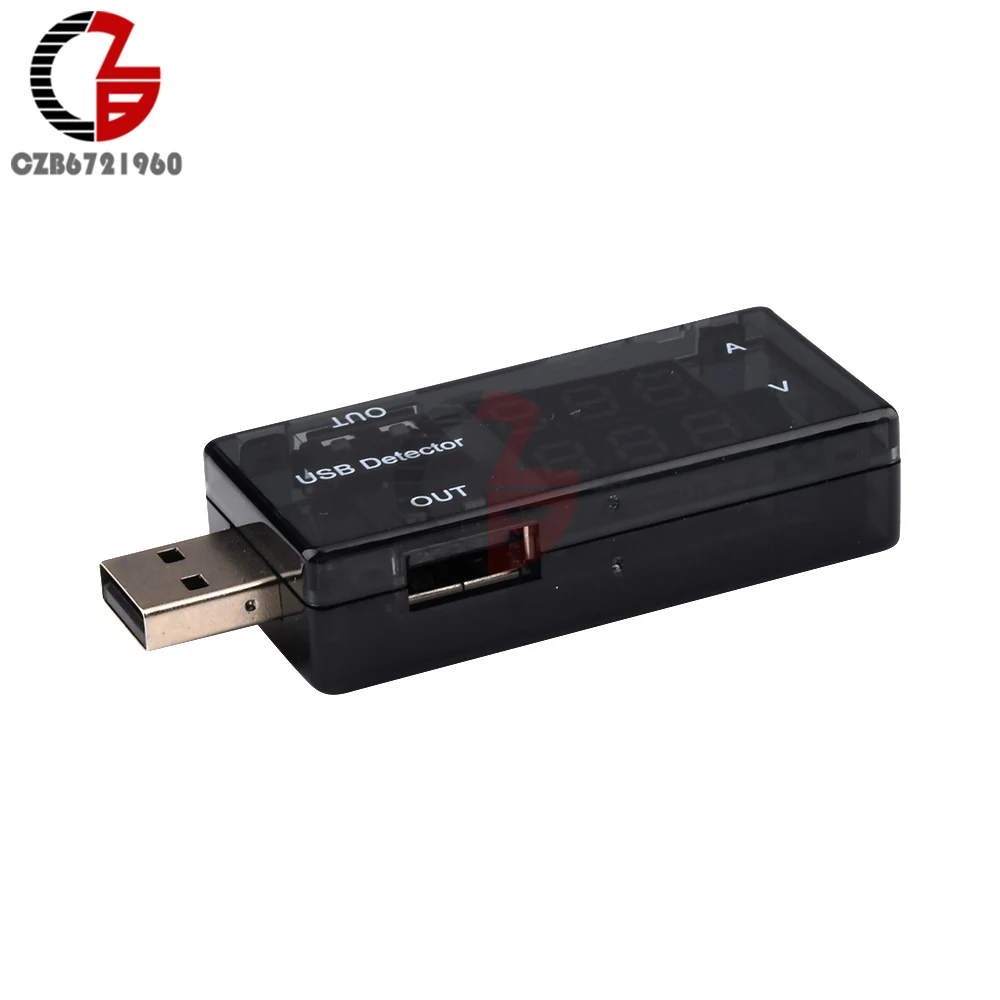 5 в 2.5A с двойным выходом USB тестер мобильное зарядное устройство Доктор двойной