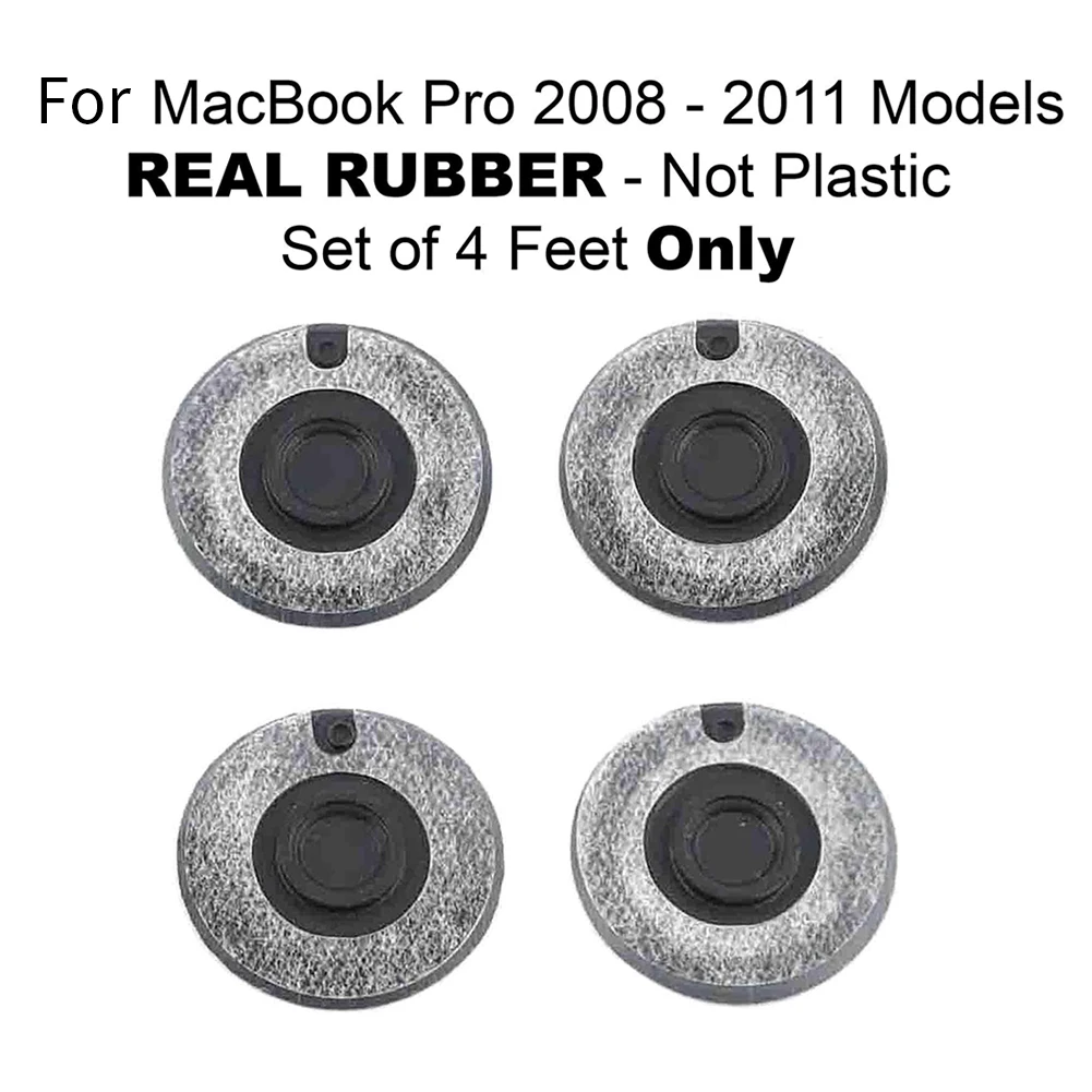 4х Нижняя подставка для ноутбука сменная MacBook Pro 2008-2011 A1278 A1286 A1297 |