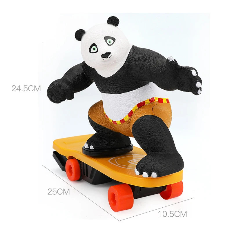 Большой Kungfu panda Электрический радиоуправляемый скутер балансировочная модель