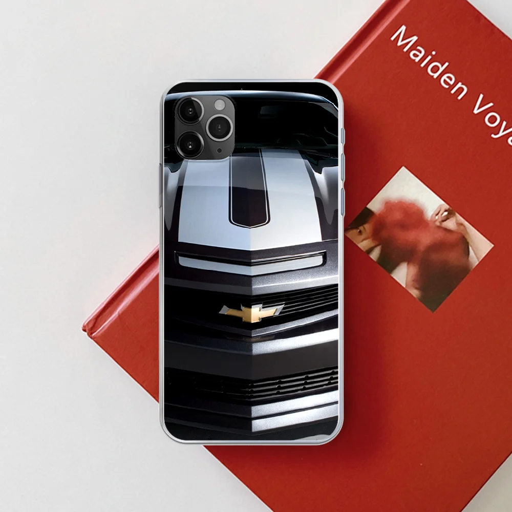 

Chevrolet Sport Car Phone Case Cover For IPhone 5 5S 6 6S PLUS 7 8 12 Mini X XR XS 11 PRO SE 2020 MAX transparent Waterproof Tpu