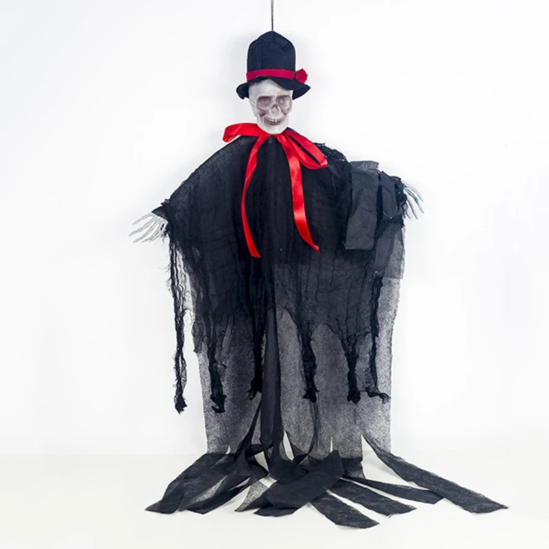 

Halloween Hanging Ghost Flying Ghost for Halloween Decoration Haunted House Props Scary Skeletons Wall Decor