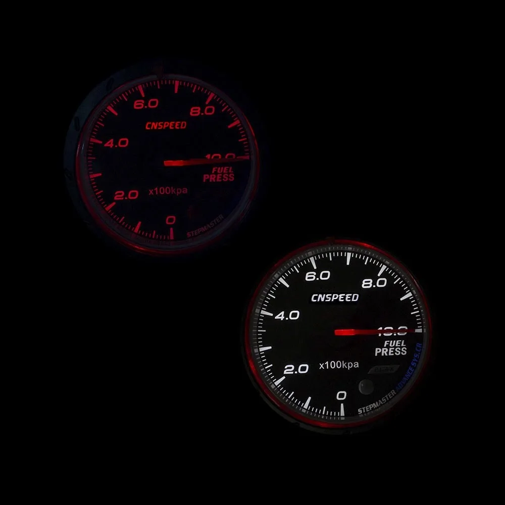 CNSPEED 60 мм вольт метр Температура воды Температура масла Датчик турбо Boost датчик масла пресс метр выхлопных газов датчик температуры EGT/EXT Вакуумный датчик