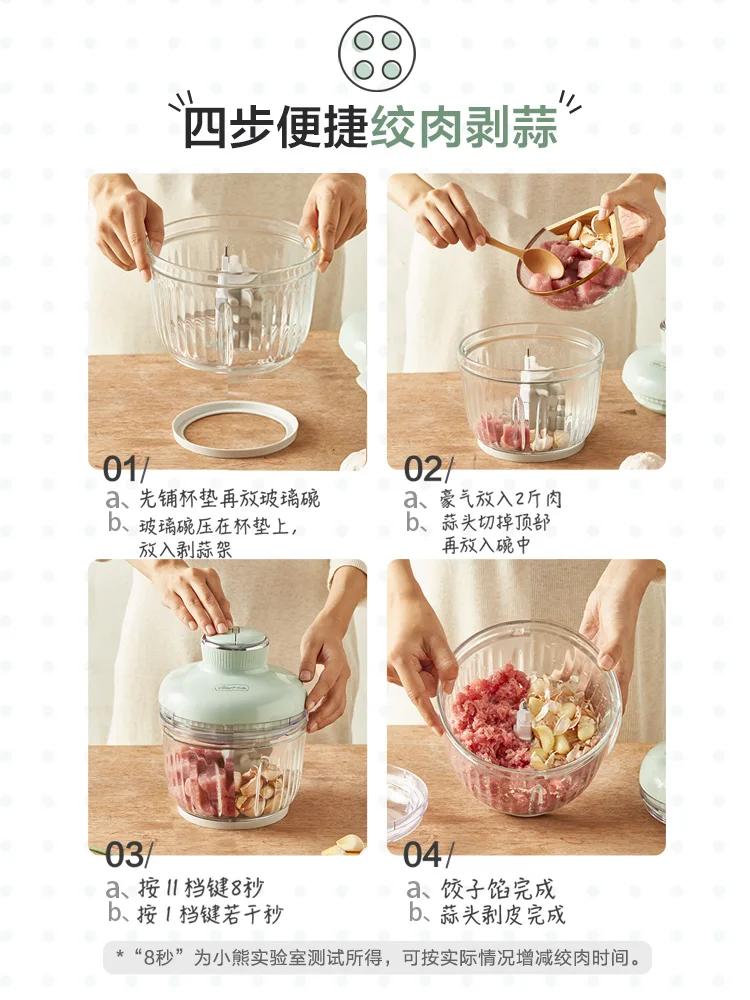 Автоматическое Смешивание многофункциональная Мясорубка электрическая