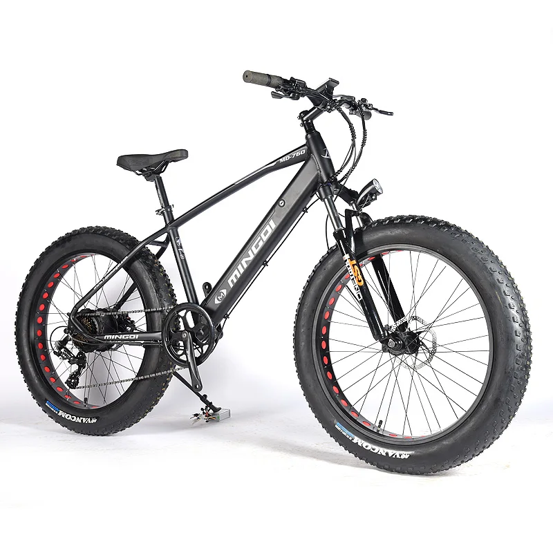 Новый горный велосипед 26 дюймов с толстыми покрышками электровелосипед