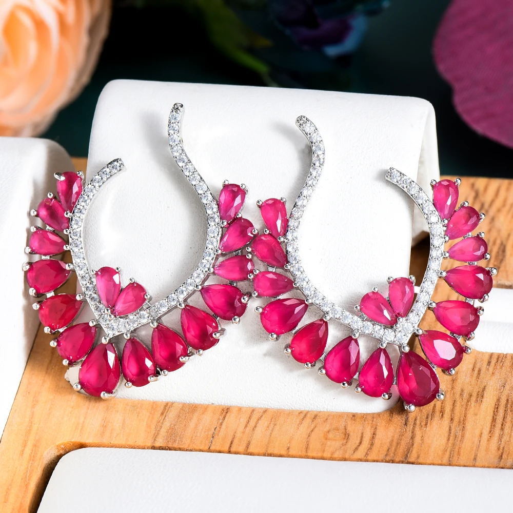 GODKI желтый микро CZ инкрустация Восход кубический циркон женские обручальные