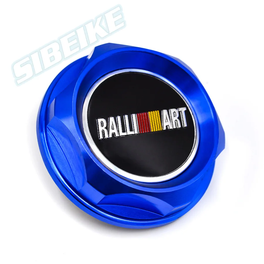 RALLIART Racing Engine Oil Cap Fuel Filler Cover For Mitsubishi |