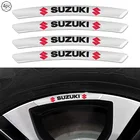 4 шт., автомобильные наклейки для Suzuki Swift Grand Vitara Jimny SX4 Alto